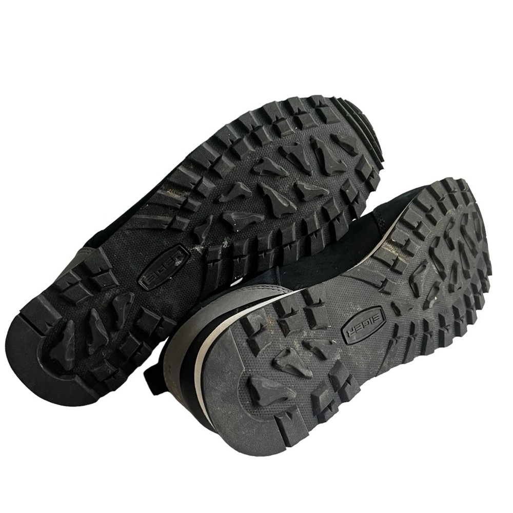 Eiger 1989 Black and Gray Suede Hiking Shoes Size 7 - Picture 4 of 5